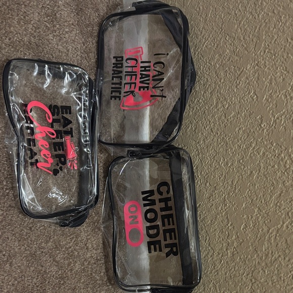 Clear Cheer Practice Pouches Set - Picture 4 of 4
